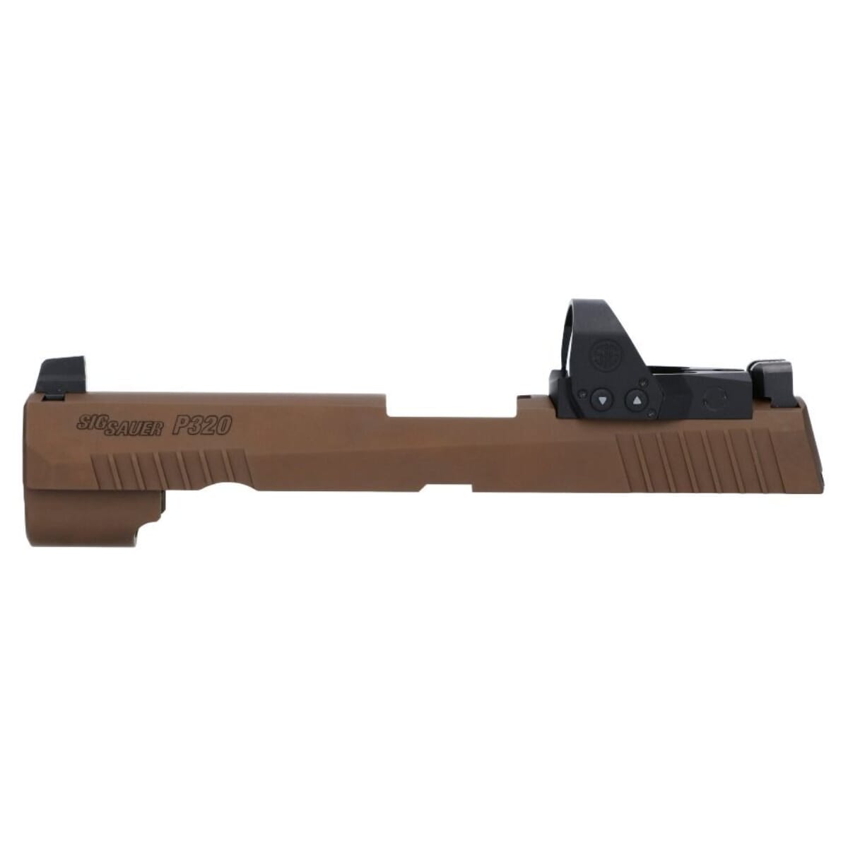 Sig Sauer P320 PRO 9mm 4.7" Bbl Coyote Brown Slide Assembly w/XRAY3 Suppressor Sights & ROMEO1PRO 8900282