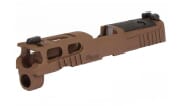 Sig Sauer P320 Compact 9mm 3.9" Bbl Pro-Cut R2 Optic Ready Coyote Brown Slide Assembly w/XRAY3 8900175