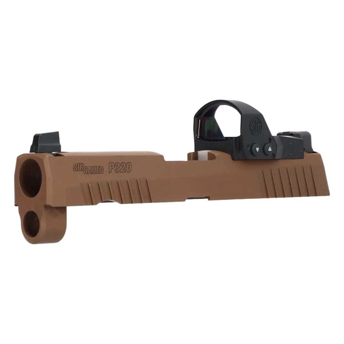 Sig Sauer P320 PRO 9mm 3.9" Bbl Coyote Brown Slide Assembly w/XRAY3 Suppressor Sights & ROMEO1PRO 8900279