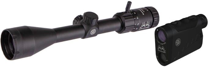 Sig Sauer Buckmasters 3-9X50mm BDC Riflescope w/Buckmasters LRF 1500 Combo Kit SOK15BM02