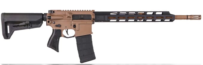Sig Sauer M400 TREAD Snakebite SE 5.56 NATO 16" 1:7" Bbl 30rd Cerakote Elite FDE Rifle w/Hybrid Comp/Flash Hider RM400-16B-TRD-SB-SE