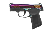 Sig Sauer P365 380 Rainbow .380 ACP 3.1" Bbl Pistol w/(2) 10rd Mags & Rainbow Titanium Slide 365-380-RBT-MS
