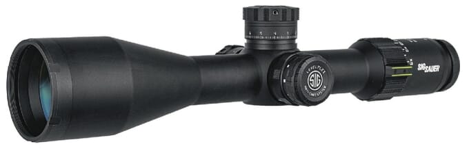 Sig Sauer TANGO6 5-30x56mm FFP Illum Mrad Dev-L Levelplex 0.1 Mrad Black Riflescope SOT65114