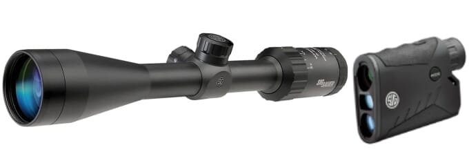 Sig Sauer WHISKEY3 3-9x40mm BDC-1 Quadplex Riflescope w/ KILO1000