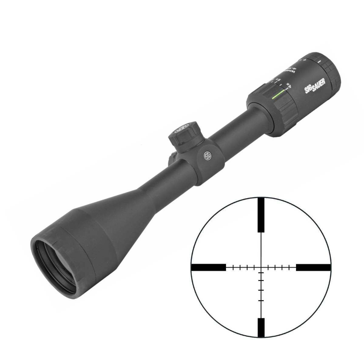 Sig Sauer WHISKEY3 4-12x50mm SFP Non Illum BDC-1 Quadplex Reticle 0.25 MOA  Black Riflescopes SOW34203 For Sale! - Scopelist.com