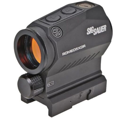 Sig Sauer ROMEO5 1x20mm Compact Green Predator Dot Dual Reticle Sight Black SOR52122