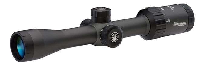 Sig Sauer WHISKEY3 2-7x32mm SFP Non Illum Quadplex Reticle 0.5 MOA Black Riflescopes SOW32202
