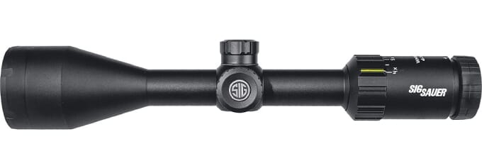 Sig Sauer WHISKEY3 Scope 4-12x50mm 1 In SFP Bdc-1 Quadplex Reticle