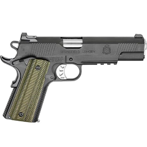 Springfield Armory 1911 TRP 10mm Black-T w/ Tactical Rear Sight and Range Bag PC9150L18