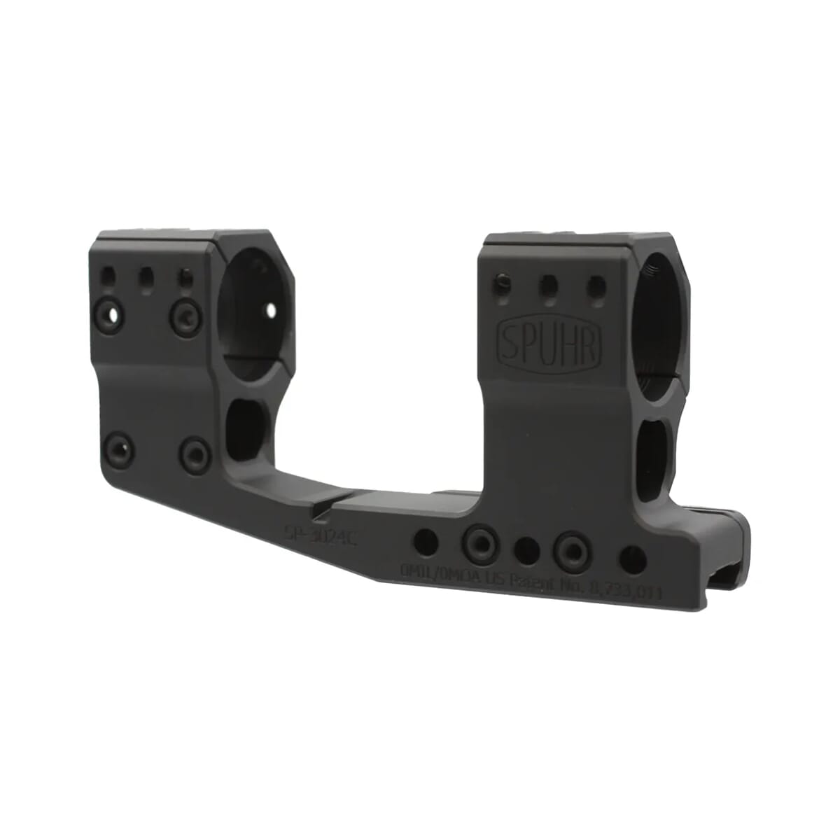 Shop Spuhr 30mm 0MIL/MOA 1.89 inches Gen 3 Picatinny Cantilever Mount ...