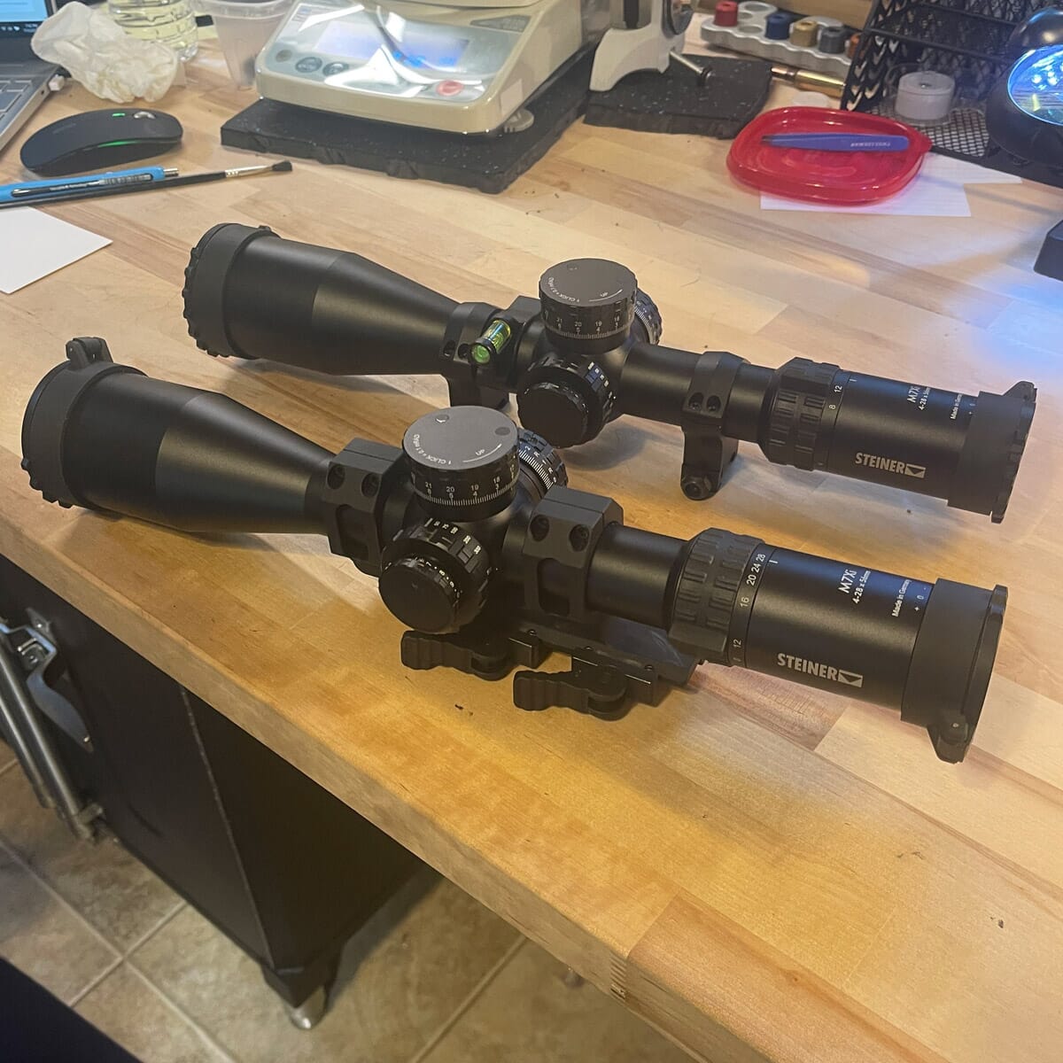 Steiner M7Xi 4-28x56 TReMoR 3 FFP Black Riflescopes (2) 8719-T3 **MVP TRADE**