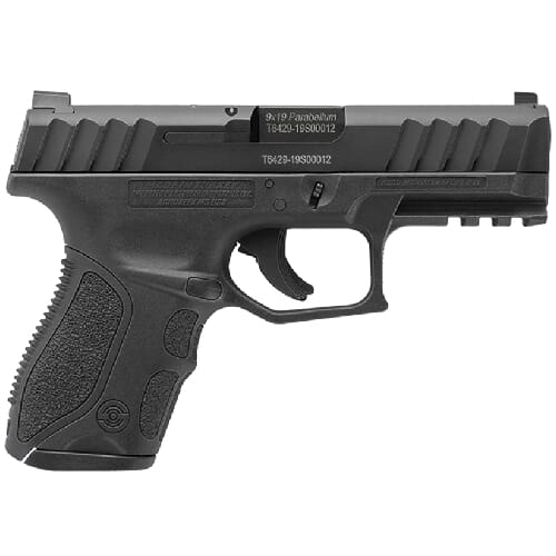 Stoeger STR-9C Compact 9mm with 13Rd Mag 3 Backstraps Black Pistol 31731