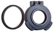 Tenebraex Objective Clear See-Through Flip Cover w/ Adapter Ring for Nightforce SHV 3-10x42 45MMFC-KT4247-CCR