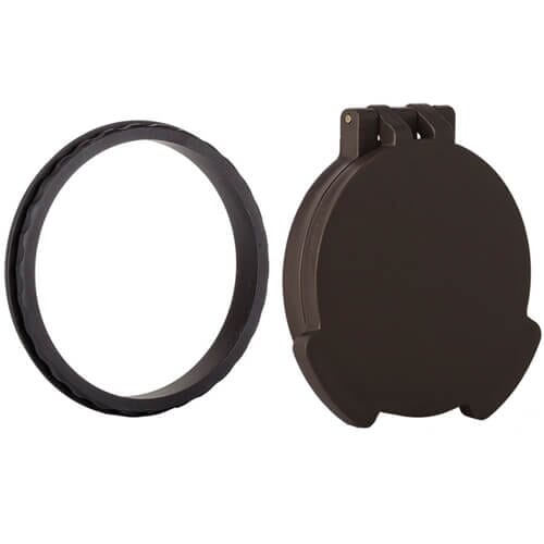 Tenebraex Objective Flip Cover w/ Adapter Ring Earth/Black for Vortex Razor 3-18x50 50MMDE-VR0050-FCR