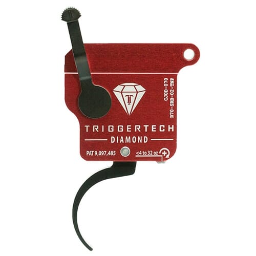 TriggerTech Rem 700 Clone Diamond Pro Clean Blk/Red Single Stage Trigger R70-SRB-02-TNP