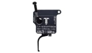 TriggerTech Rem 700 Factory RH Two Stage Blk/Grey Special Flat 1.1-4.0 lbs Trigger R70-TCB-13-TBF