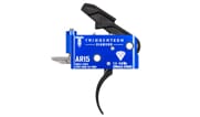 TriggerTech AR15 Single Stage Diamond Pro Curved Admiral Blue/Black 1.5-4.0lbs Trigger AR0-SAB-14-NNP