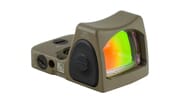 Trijicon RMR Type 2 3.25 MOA Red Dot Adjustable LED FDE Cerakote Mount Not Included RM06-C-700696