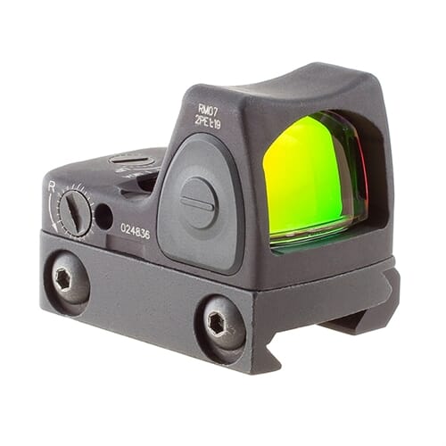 Trijicon RMR Type 2 6.5 MOA Red Dot Adjustable LED RM33 Mount RM07-C-700680