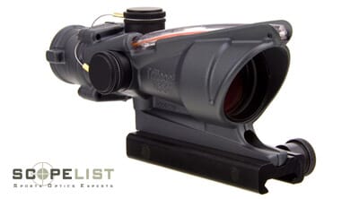 Trijicon ACOG 4x32 Dual Illuminated Red Chevron .223 BAC Reticle w