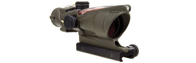 Trijicon ACOG 4x32 Illum Red Chevron .223 ODG Riflescope w/ TA51 Mount TA31-D-100309