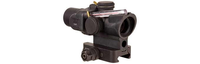 Trijicon ACOG 1.5x16S Low Height Dual Illum Red Ring /2 MOA Center Dot Riflescope w/Q-LOC Mount TA44-C-400331