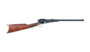 Uberti 1858 New Army Target Carbine .44 Cal 18" Bbl Blue Steel Frame Brass T/G & Buttplate 6rd Black Powder Revolver 341200