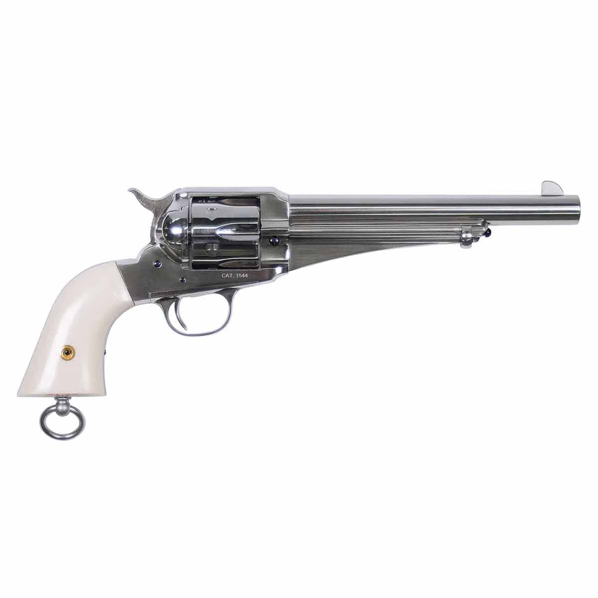 Uberti 1875 Single Action Army Outlaws And Lawmen Frank 357 Mag 75 Bbl Fn Plated Steel 7684