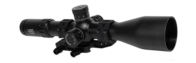 US Optics TS-20X 2.5-20x50mm; 34 mm Tube; Digital Red FFP MGR Reticle Riflescope TS-20X-MGR