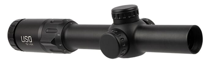 US Optics TS-6X 1-6x24mm 30 mm Tube; Digital Red FFP MS2 Reticle Riflescope TS-6X JNG MIL