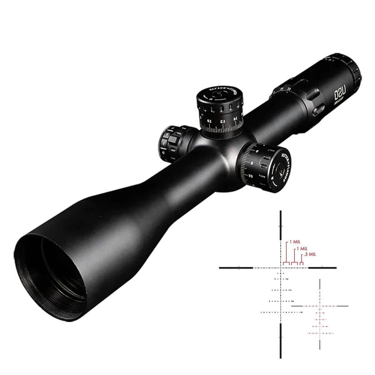 US OpticsTS 2.5-20x50mm; 34 mm Tube; Digital Red FFP GENIIXR Reticle  Riflescope TS-20X-GRNIIXR For Sale | SHIPS FREE