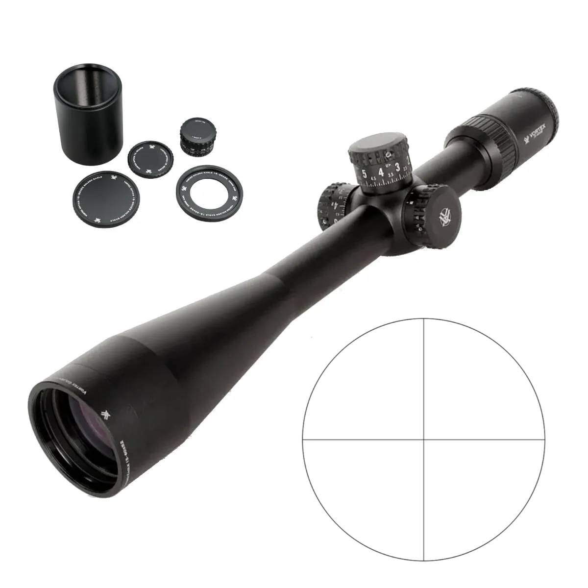 Shop Vortex Golden Eagle HD 15-60x52 SCR-1 SFP Riflescope w