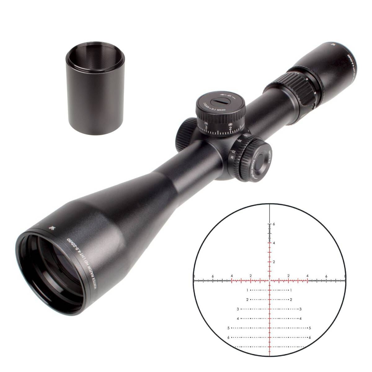 Shop Vortex Razor HD LHT 4.5-22x50 FFP XLR-2 MRAD Riflescope RZR