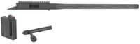 Vudoo Gun Works V-22 360 Gen 3 Kukri Contour 18" Threaded Graphite Black Carbon Barreled Action w/Bolt, Scope Base & (1) 10rd Poly Mag CBA-22LR-G3-KUK20T-GB