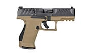 Walther Arms PDP 9mm 4" Bbl Two-Tone Tan Frame Optic Ready Compact Pistol w/(2) 15rd Mags 2858444