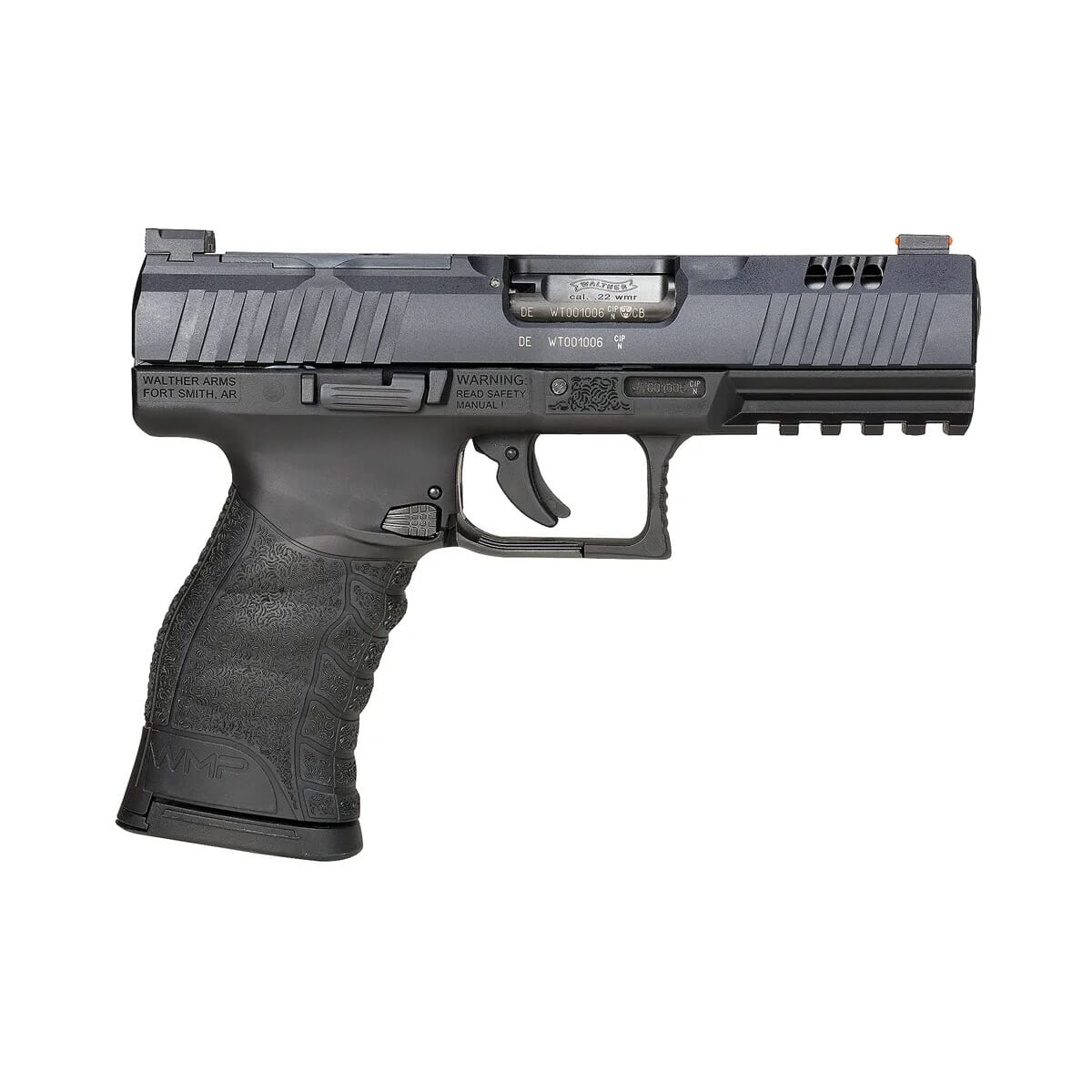 Walther Arms Wmp 22 Wmr 45 Bbl Optic Ready Pistol W3 Optic Plates And 2 10rd Mags 5220302 8436