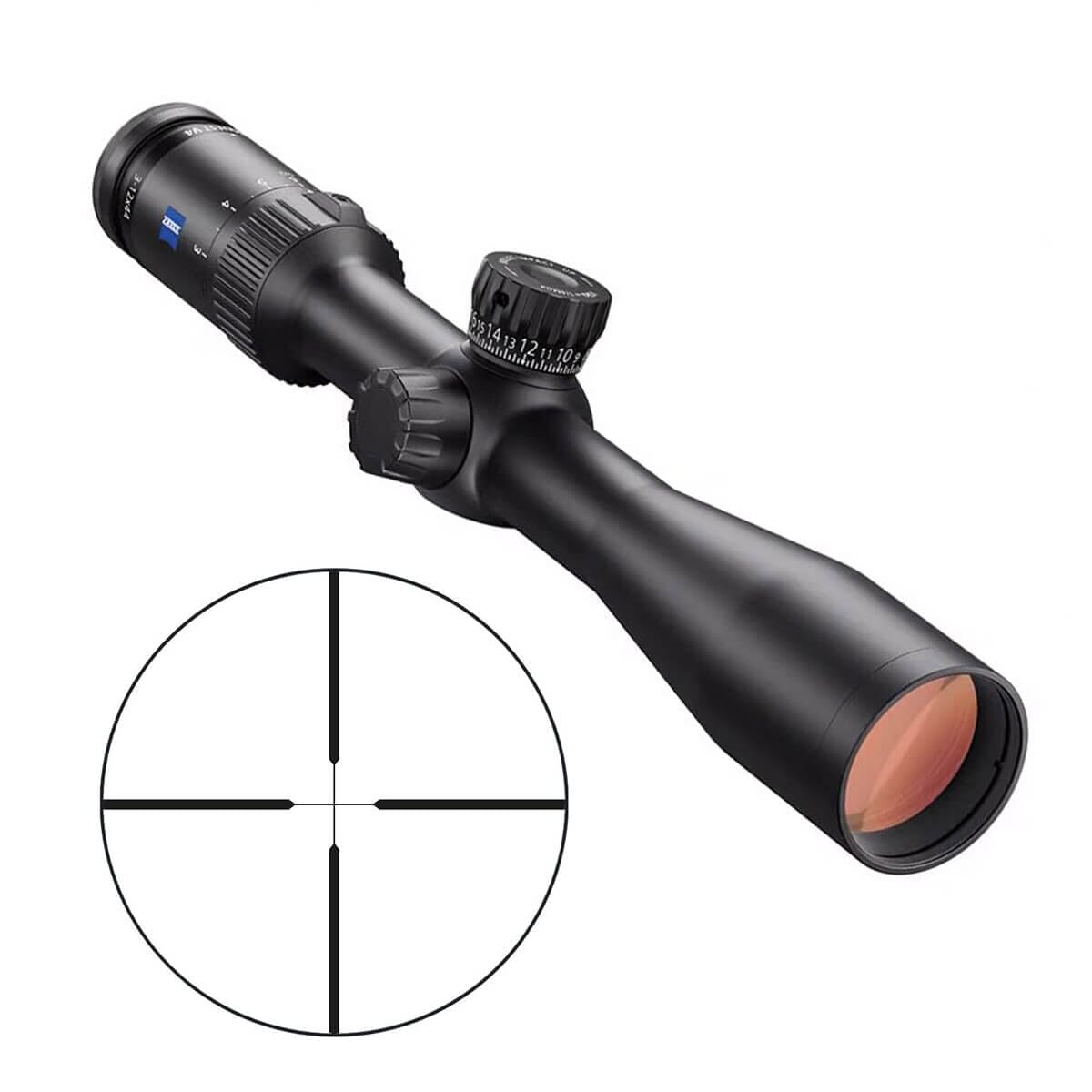 Zeiss Conquest V4 3-12x44mm 30mm .25 MOA Z-Plex #20